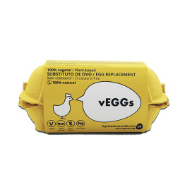 V`Eggs (alternativa de ovo - equivalente 32 Ovos) Cx. c/8 x 102g